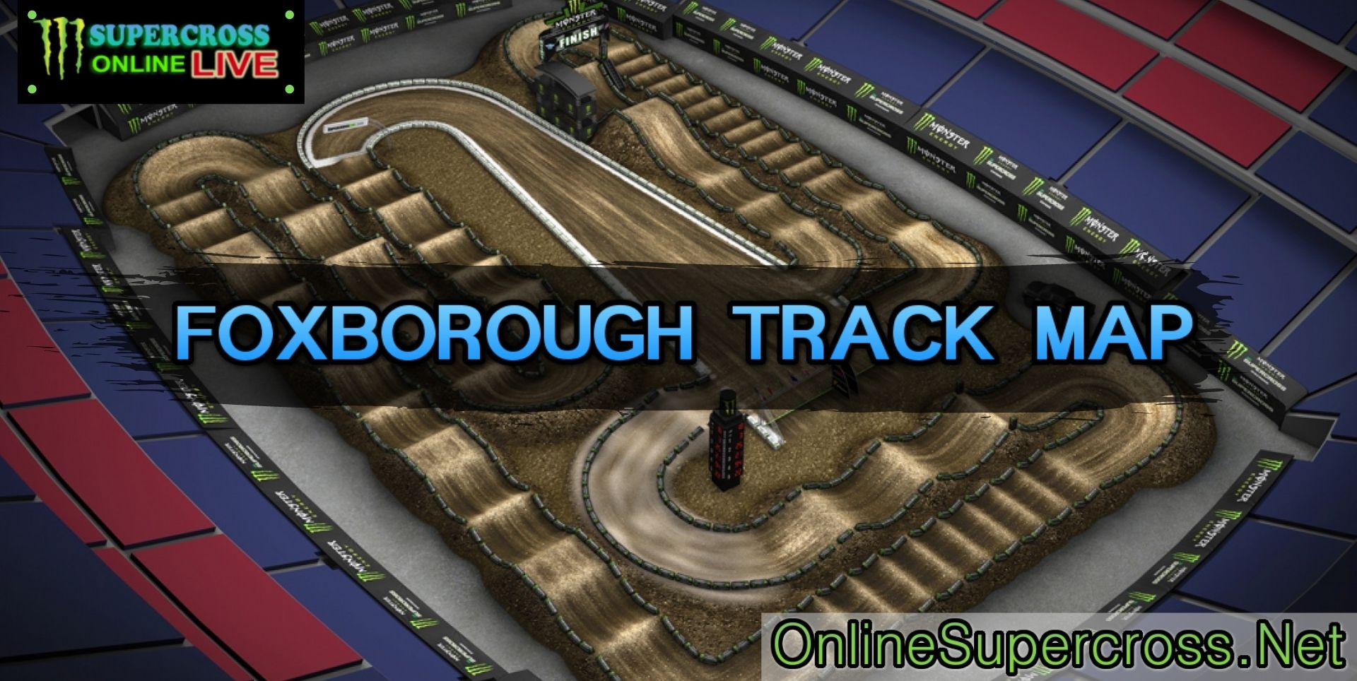 Foxborough Track Map AMA Supercross