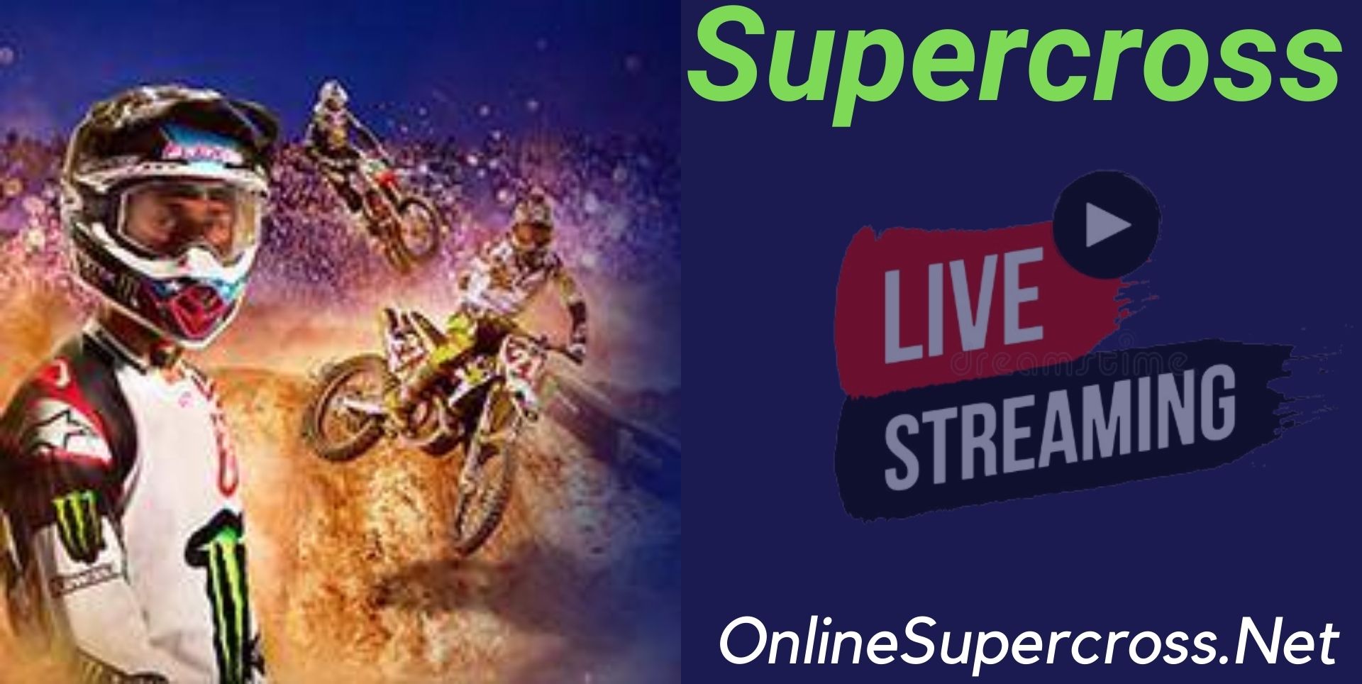 Watch Monster Energy AMA Supercross Live