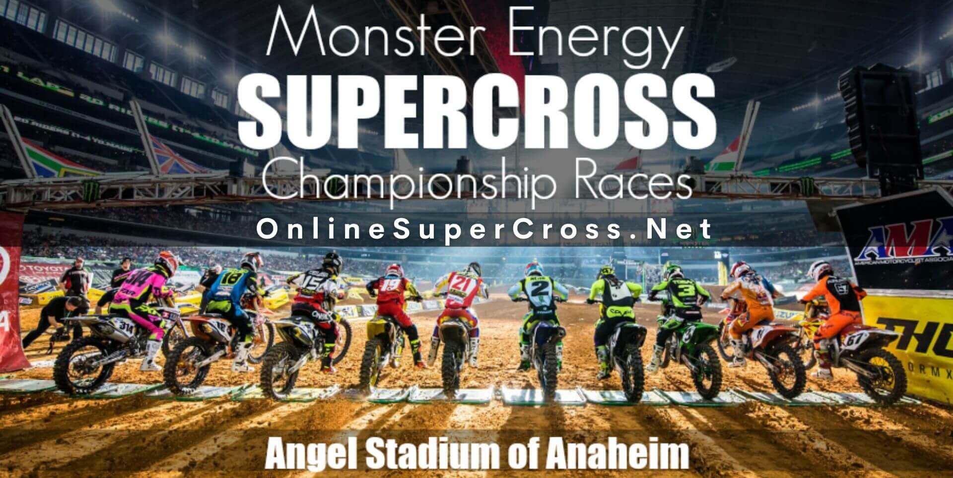 Supercross Angel Stadium 2016 Race Live