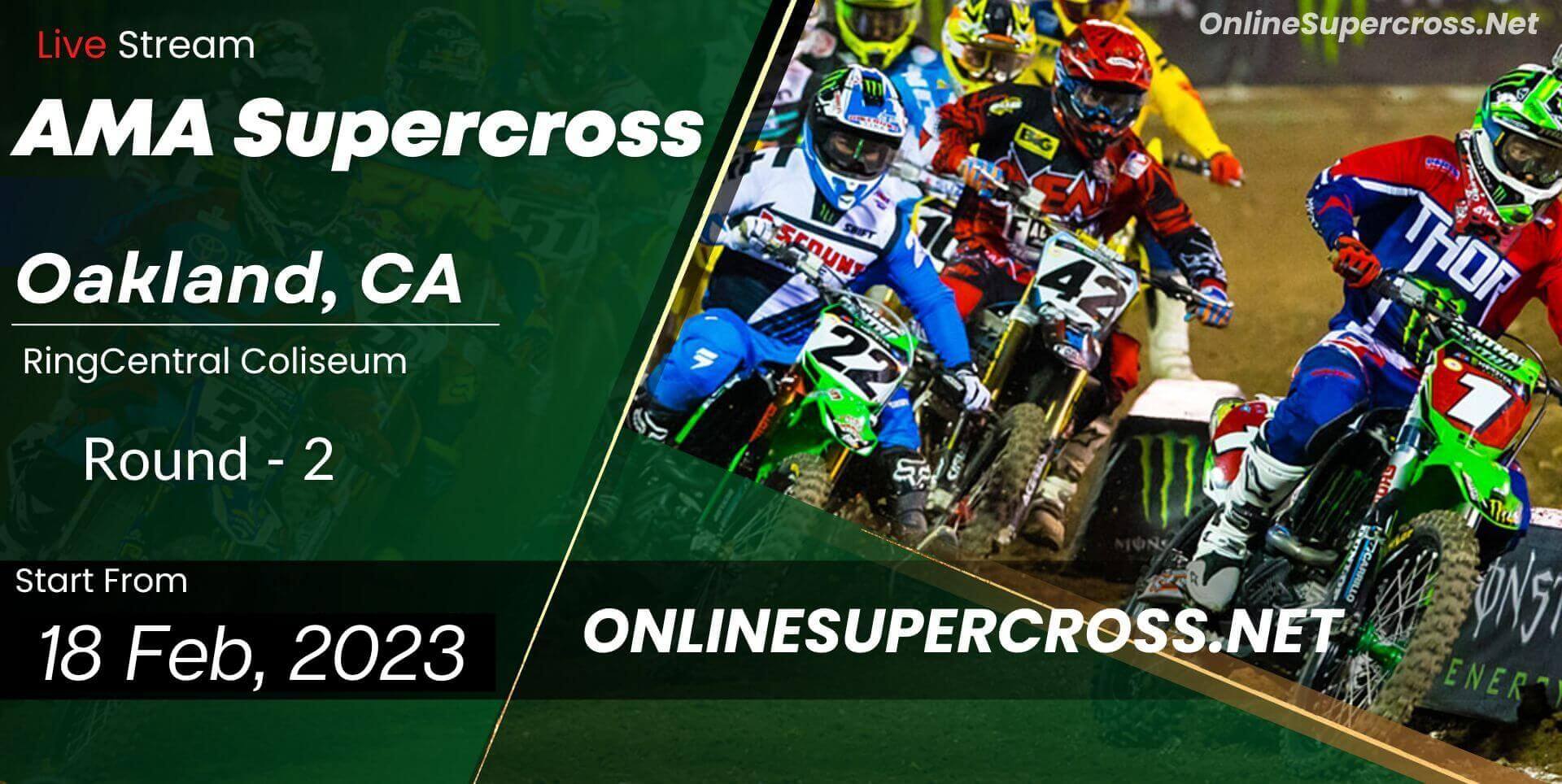 AMA Supercross Oakland Live Stream