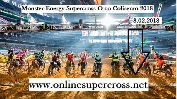 Monster Energy Supercross O.co Coliseum 2018 Live