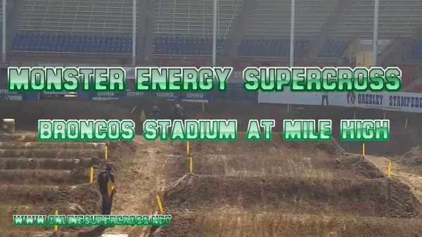 Supercross Broncos Stadium at Mile High