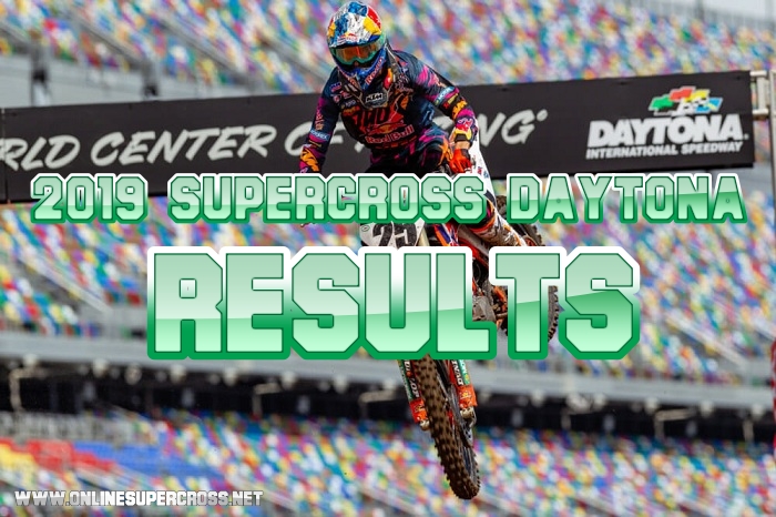 Daytona Supercross 250 and 450 Results 2019