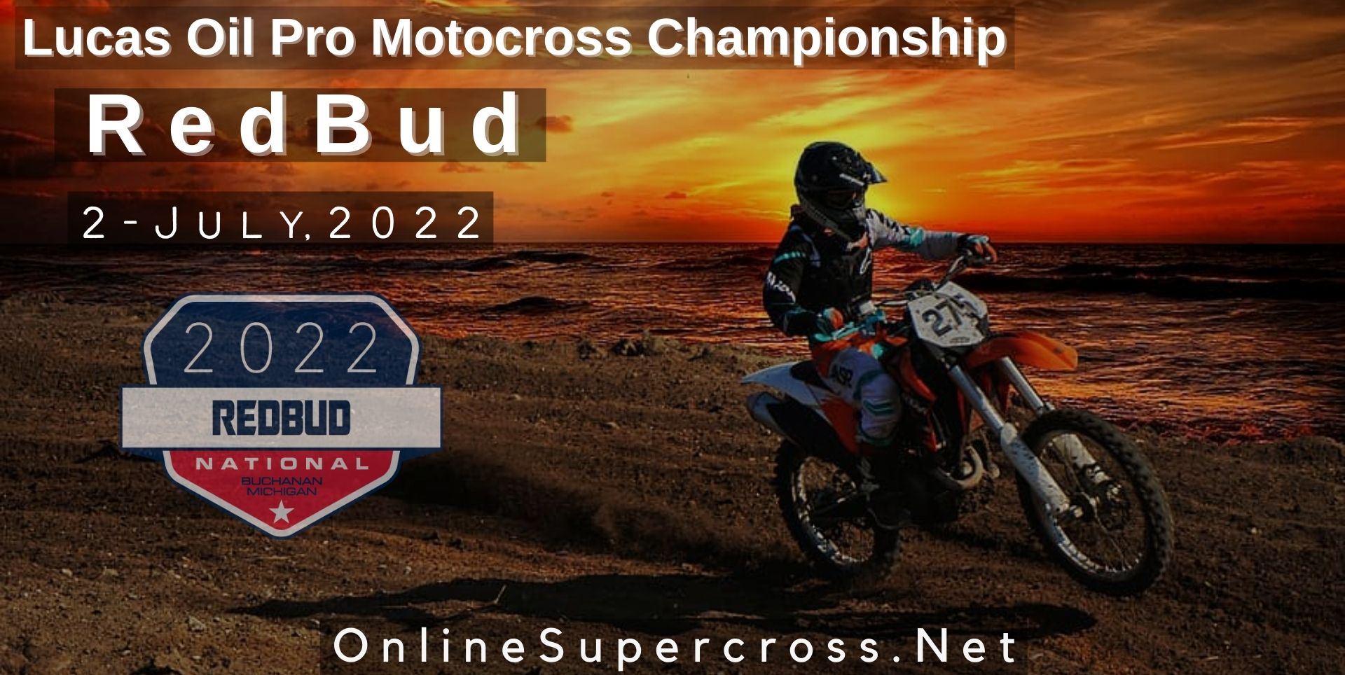 RedBud Live Stream Pro Motocross 2022 slider