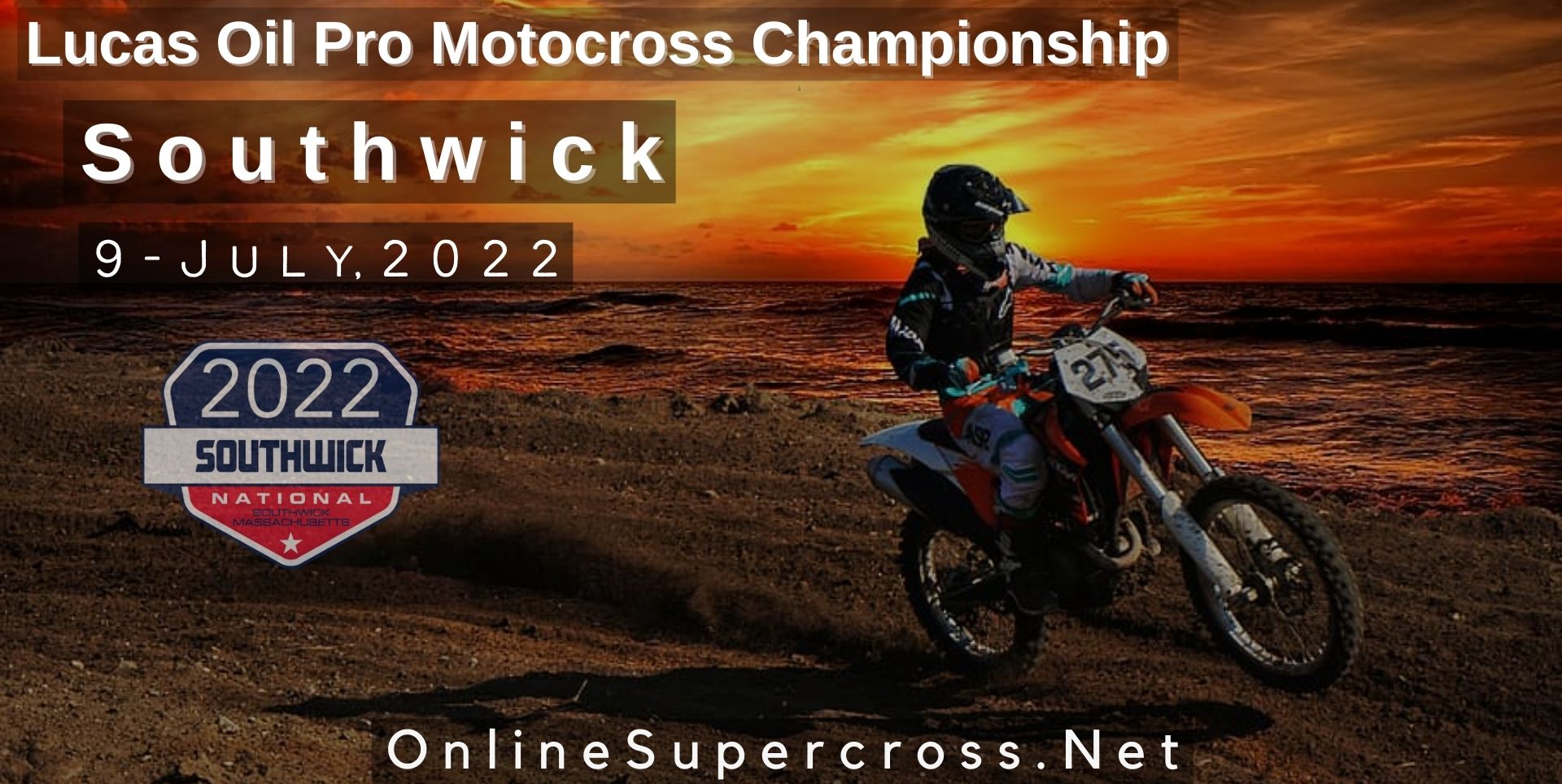 Southwick Live Stream Pro Motocross 2022