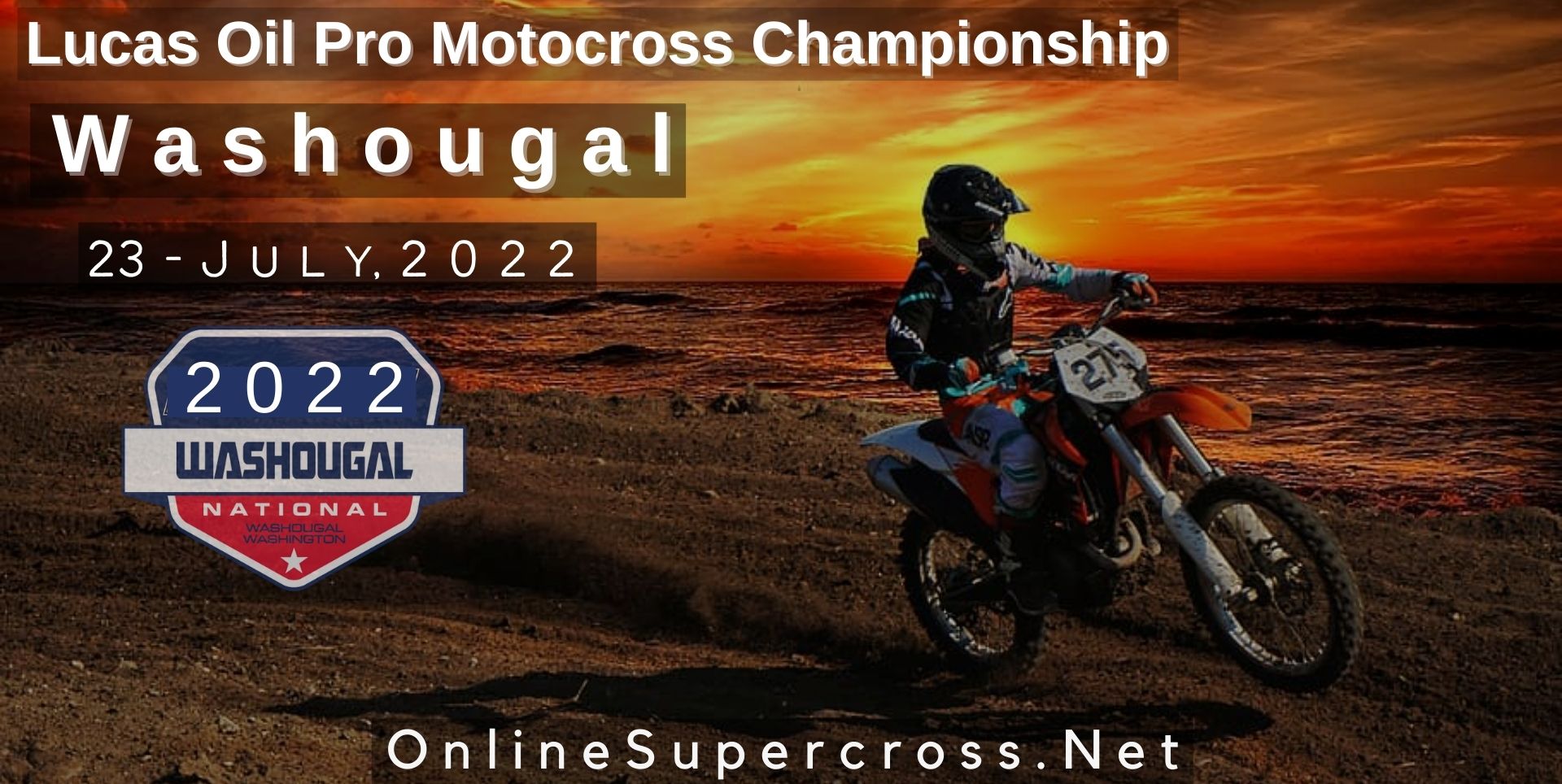 Washougal Live Stream Pro Motocross 2022