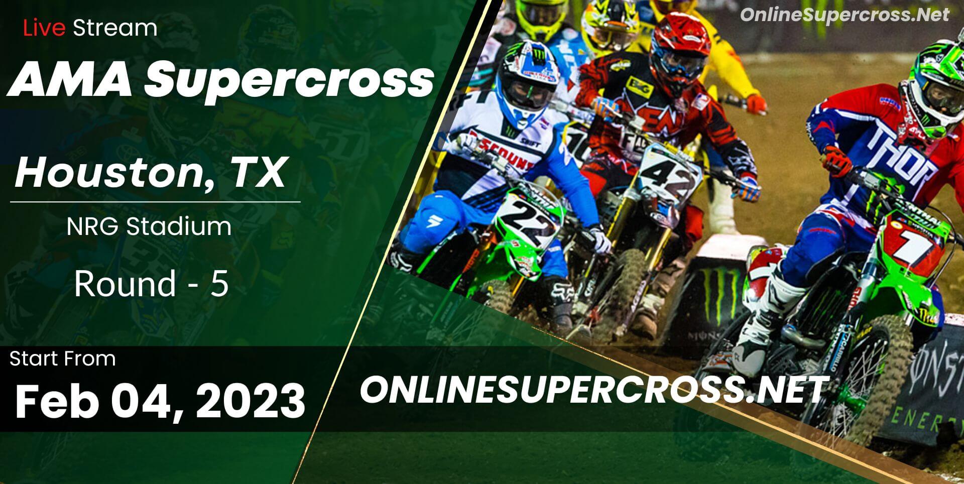 Supercross Houston Round 5 Live Stream 2023 - Full Race Replay slider