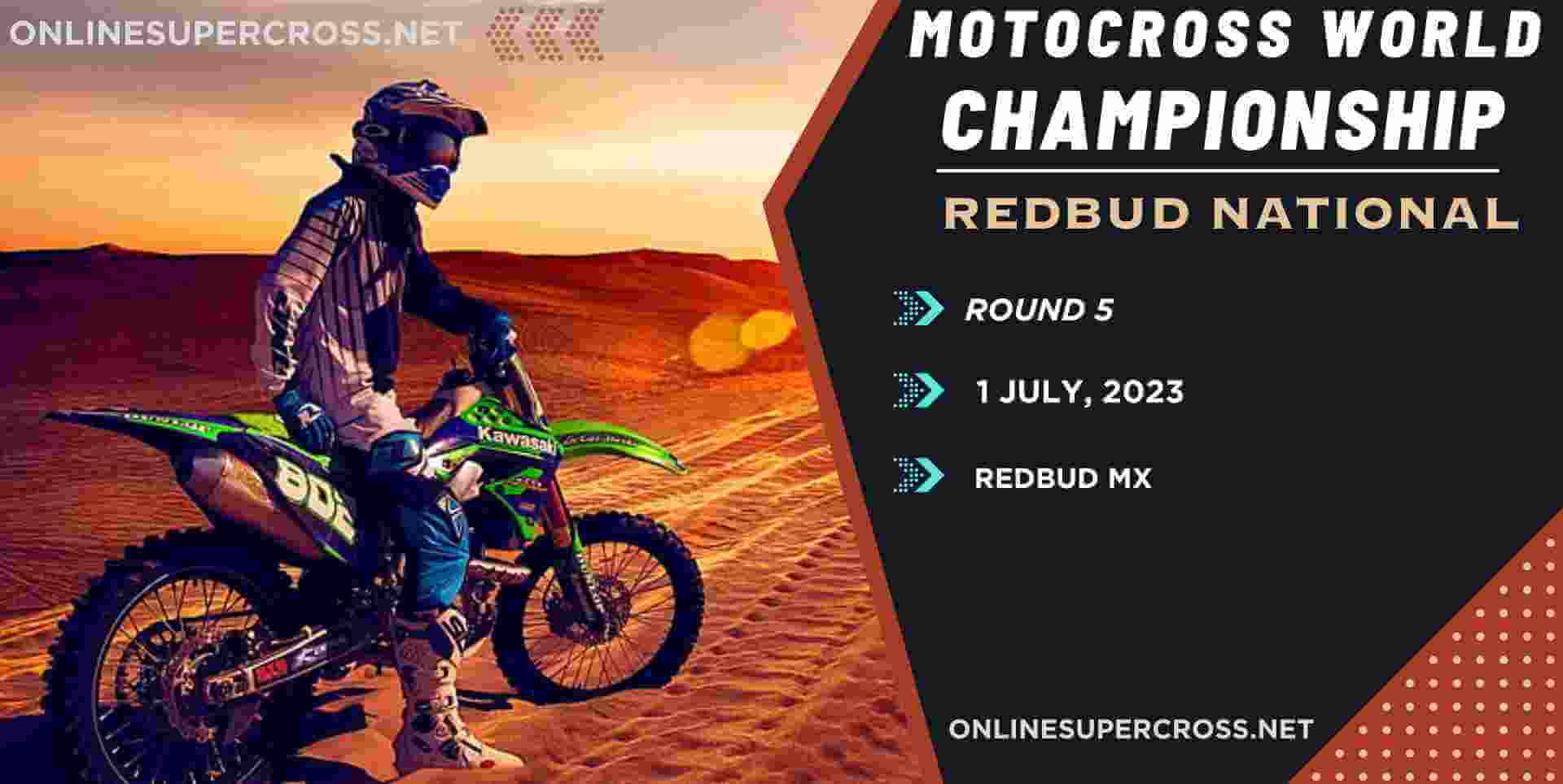 RedBud National Live Stream Pro Motocross 2023