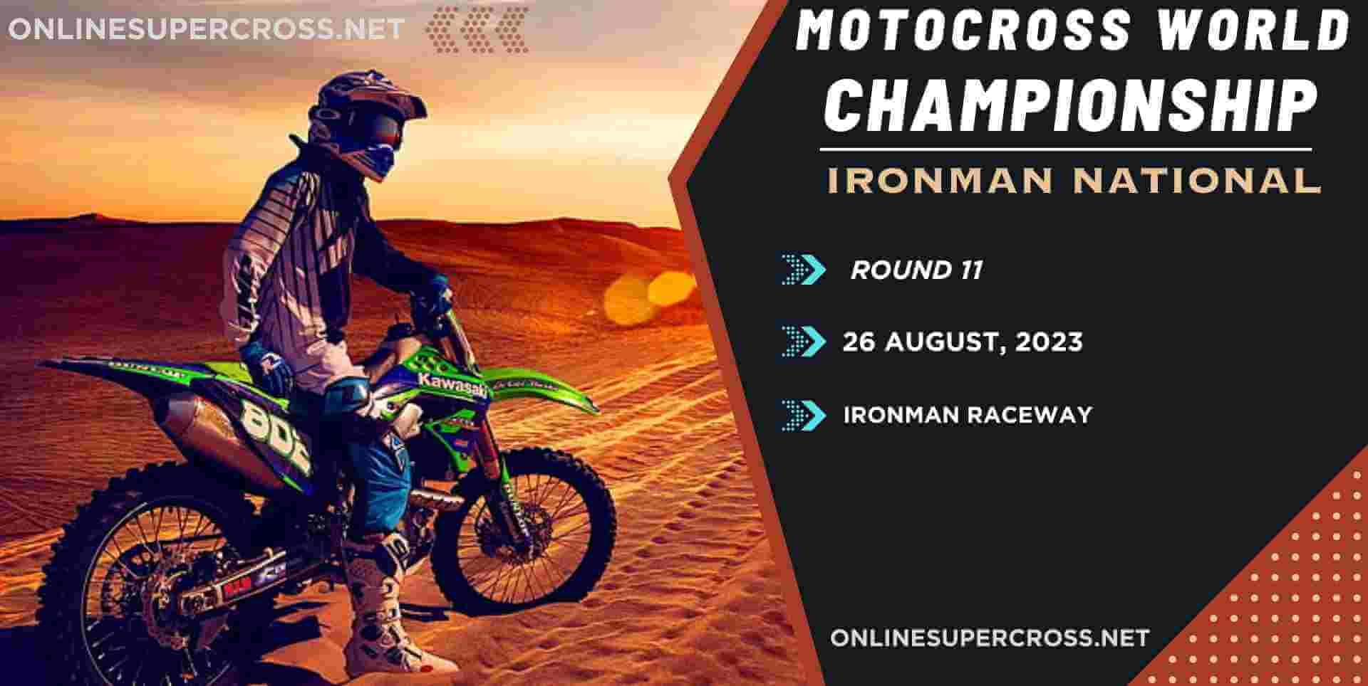Ironman National Live Stream Pro Motocross 2023
