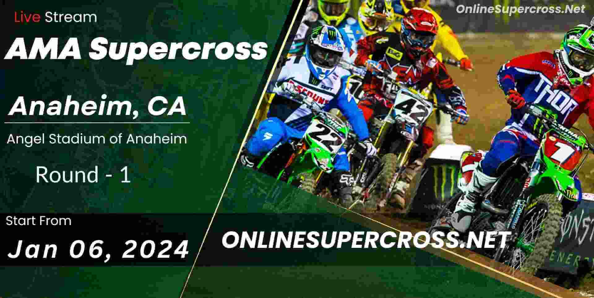 Supercross Anaheim Round 1 Live Stream 2024 - Full Race Replay slider