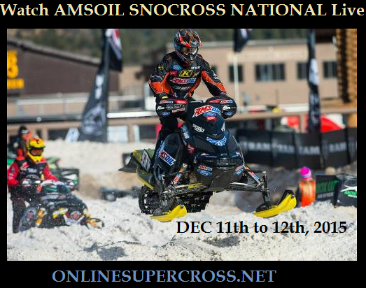 Watch AMSOIL Snocross National Live Streaming