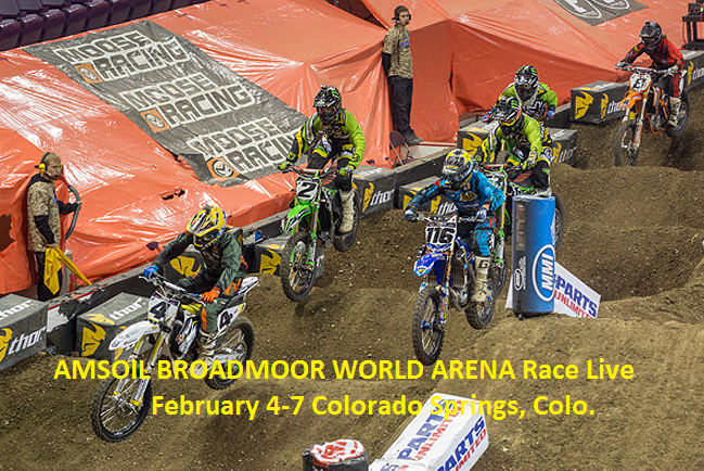 Broadmoor World Arena Race AMSOIL Arenacross Online