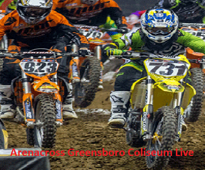 Greensboro Coliseum Race Arenacross Live