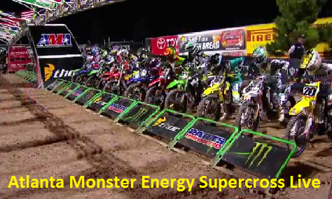 Watch Atlanta Monster Energy Supercross Live Telecast