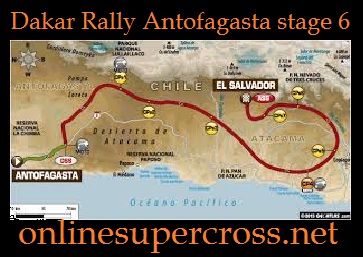 Dakar Rally Antofagasta stage 6