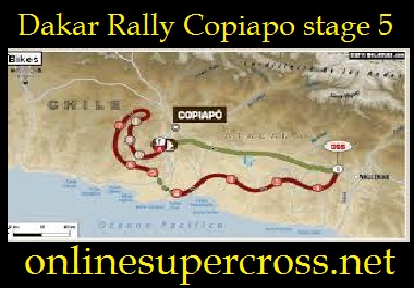 Dakar Rally Copiapo stage 5