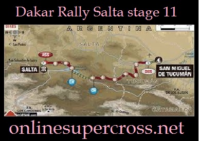 Watch Dakar Rally Salta stage 11 Online