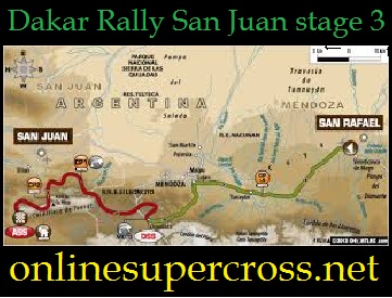 Dakar Rally San Juan stage 3