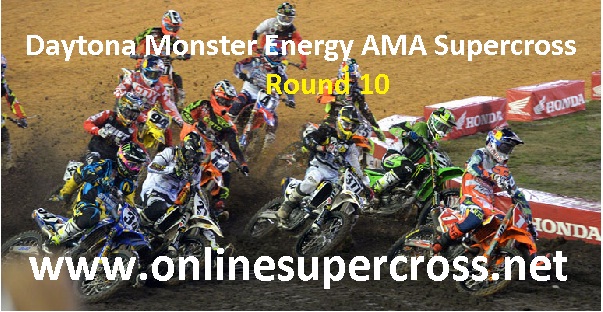 Daytona Monster Energy AMA Supercross Round 10 live