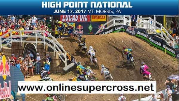 High Point National Motocross live