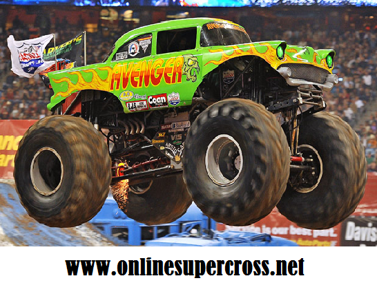 2016 Race Monster Jam Trucks at RBC Center Raleigh Arena