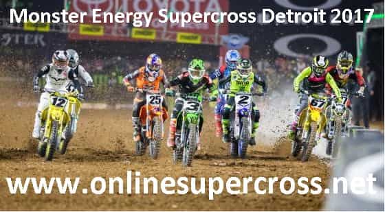 Monster Energy Supercross Detroit live