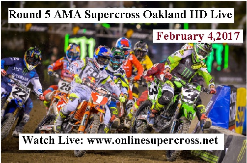 Monster Energy Supercross Oakland Round 5 stream live