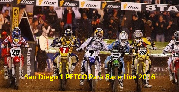 Monster Energy AMA Supercross San Diego 1 Race Telecast Live