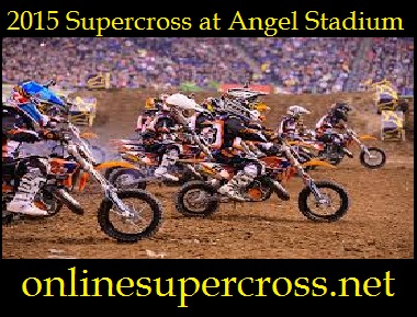 Supercross at Angel Stadium