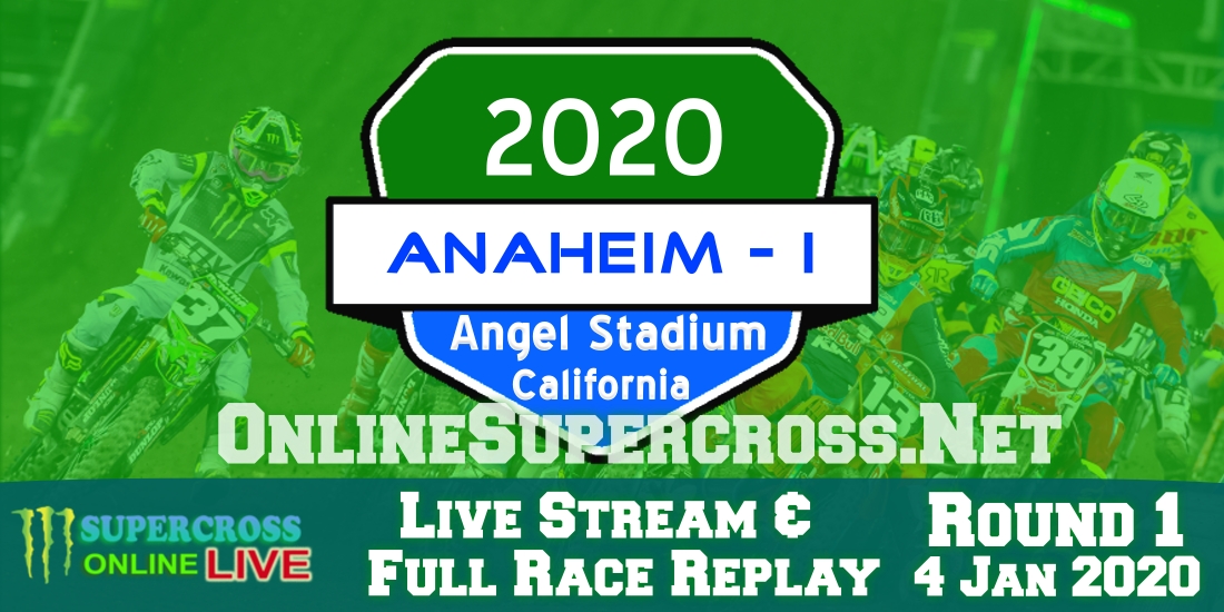 Anaheim 1 Supercross 250 Main Event Results 2020