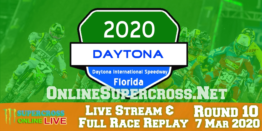 Daytona  Supercross 250 Main Event Results 2020