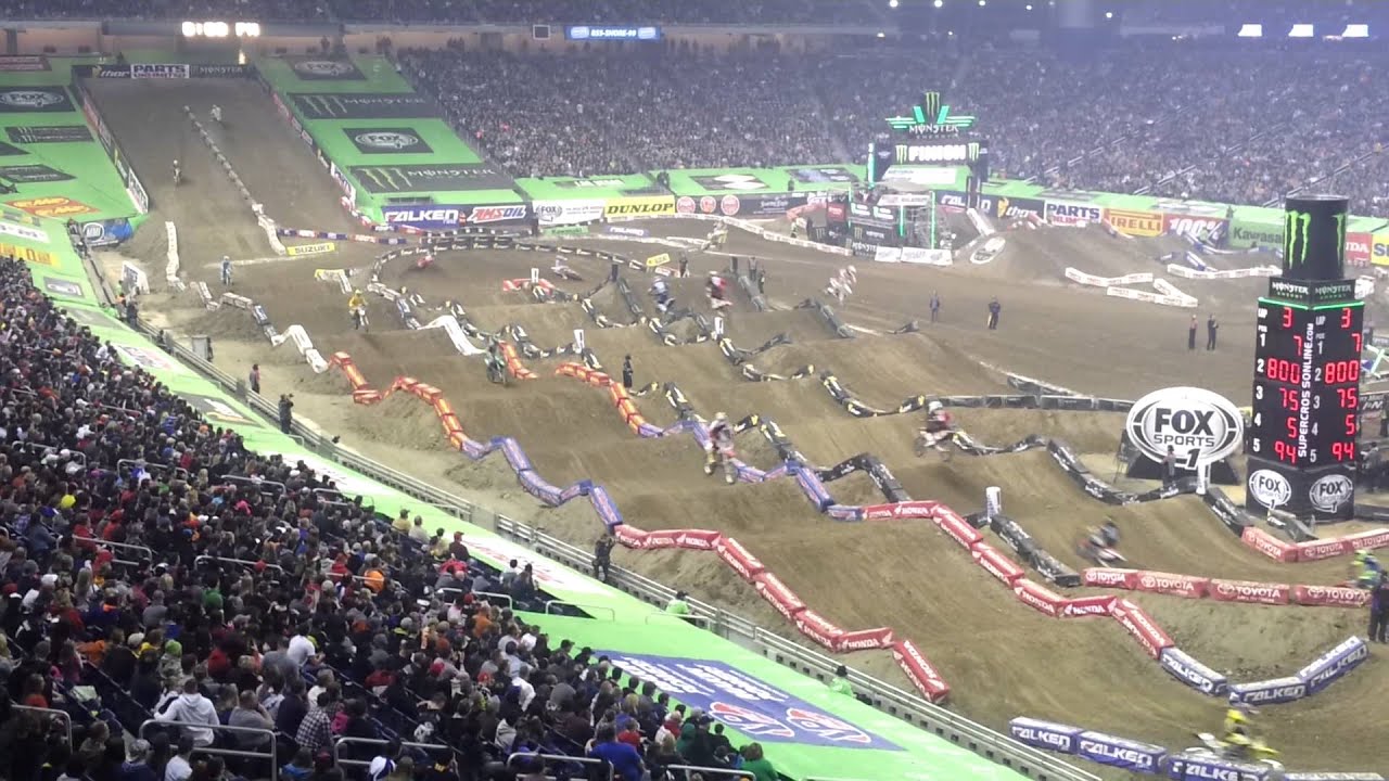 Detroit Supercross 250 Main Event Results 2019