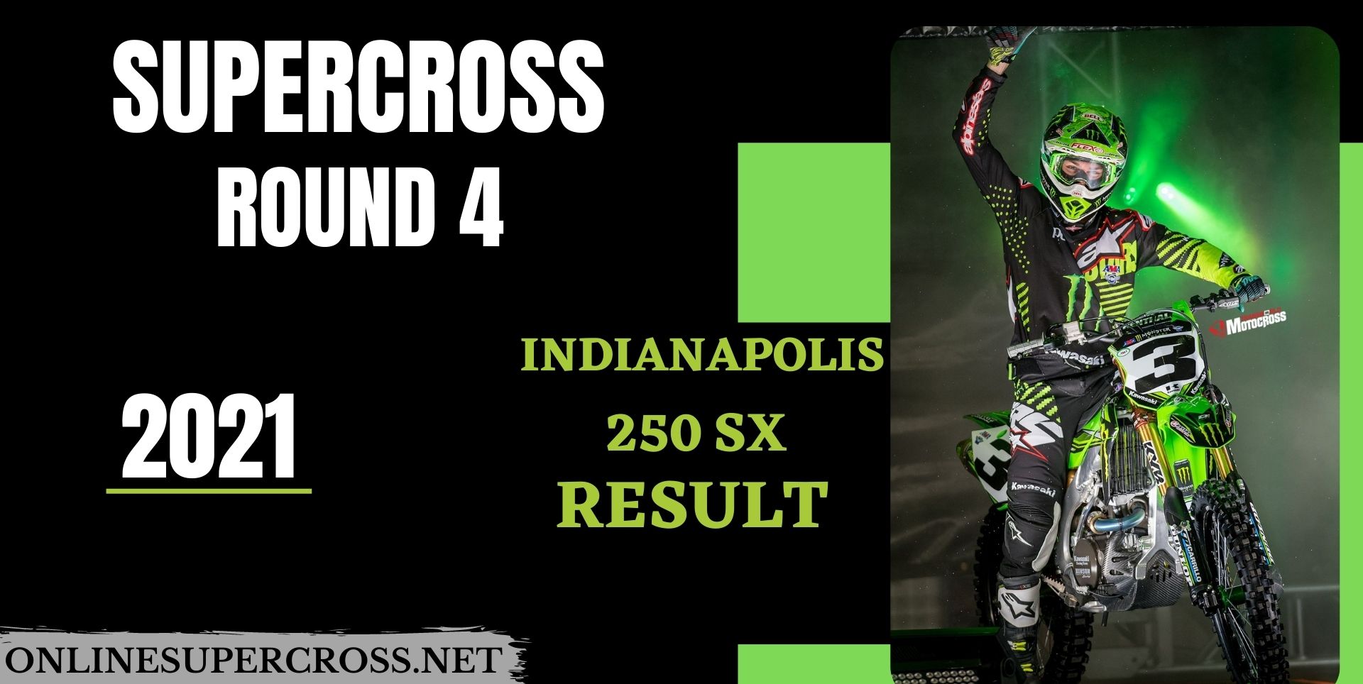Indianapolis Round 4 Supercross 250SX Result 2021